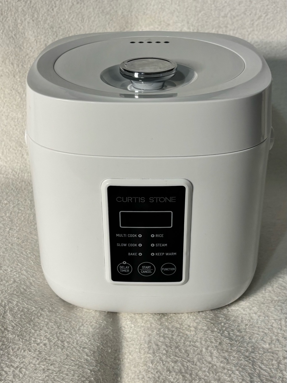 White Multi-Function Rice and Slow Cooker